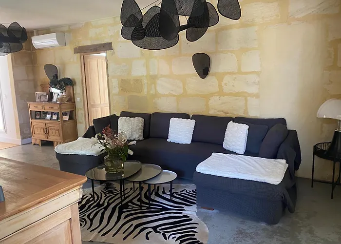 빌라 Maison Pierre Avec Piscine 보르도